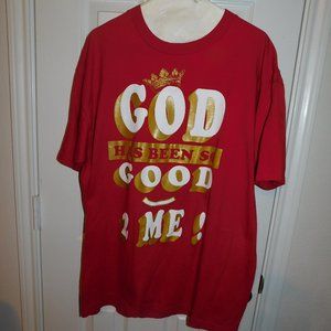 GOD HAS BEEN GOOD 2 ME T SHIRT SIZE L